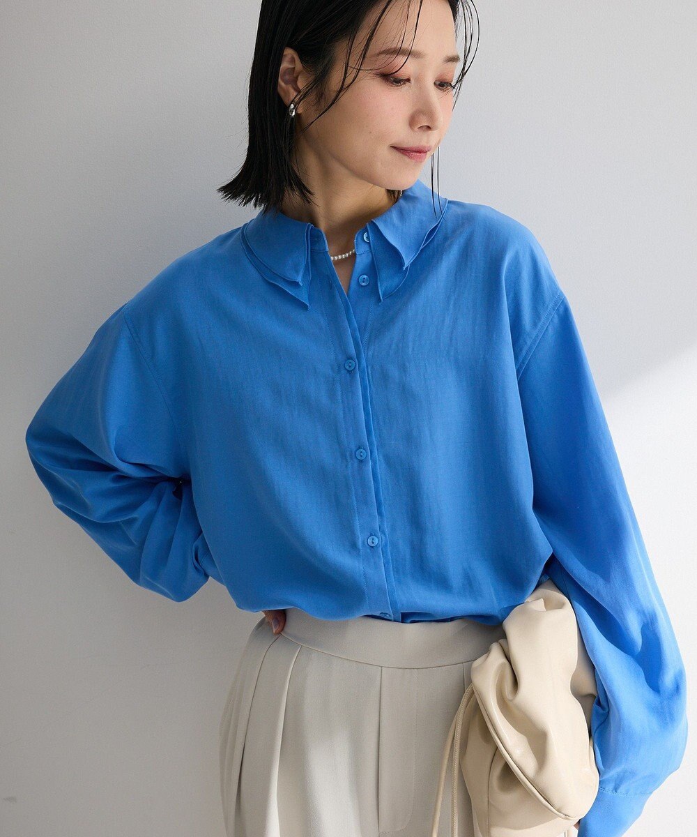 Green Parks レイヤード風ＢＩＧシャツ 