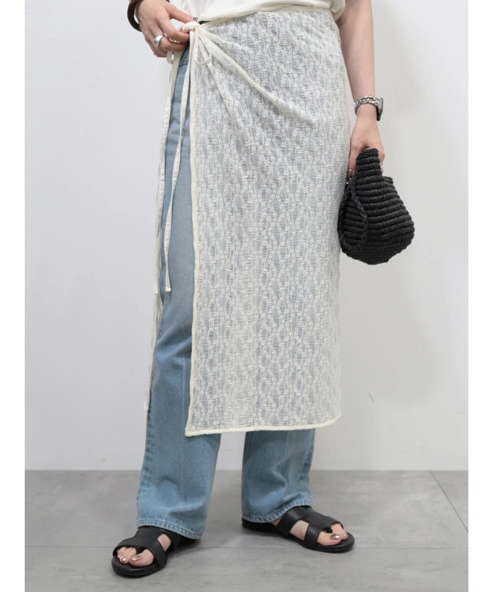 AMERICAN HOLIC レースラップスカート 