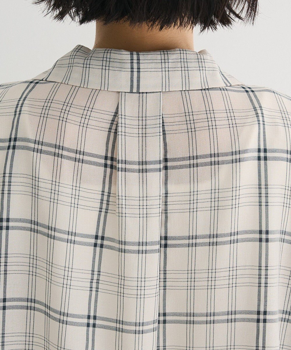 Green Parks 開襟シアージャケット風シャツ 