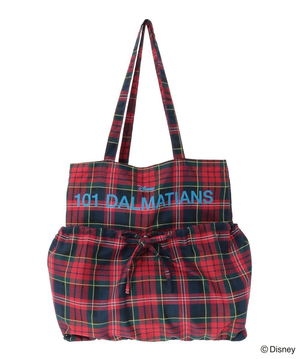 Green Parks １０１匹わんちゃん／チェック柄トートバッグ 