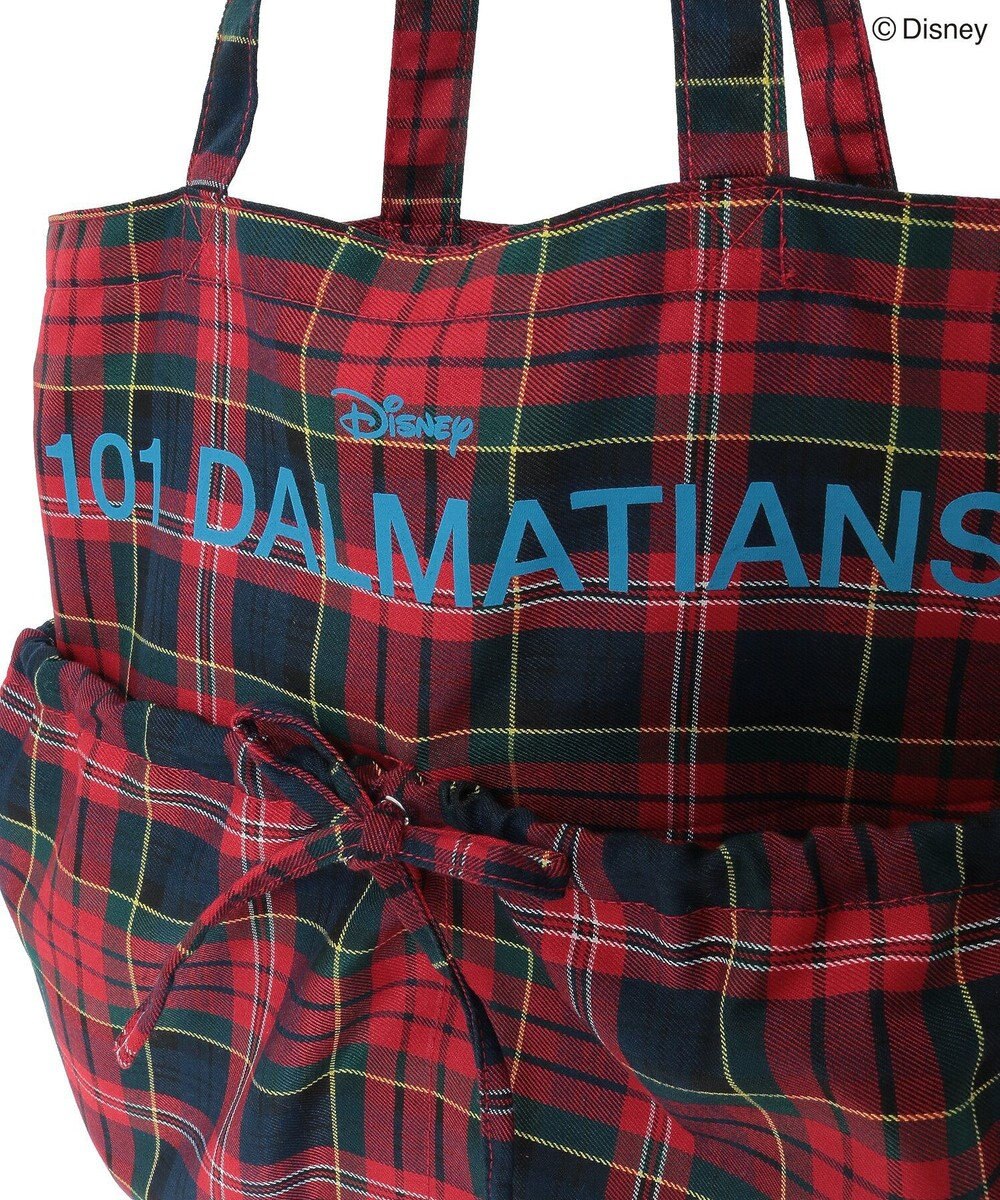 Green Parks １０１匹わんちゃん／チェック柄トートバッグ 