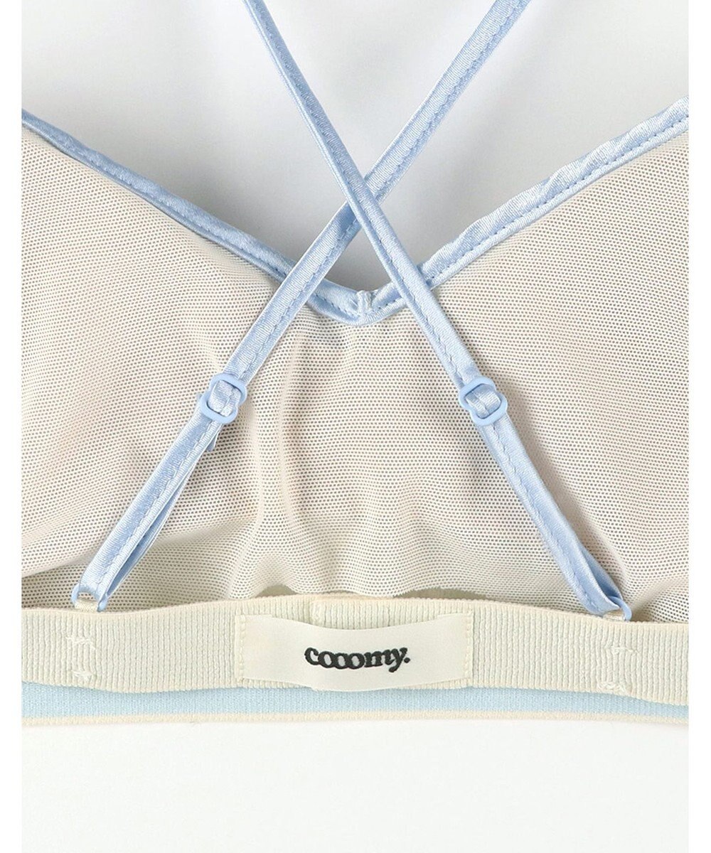 WACOAL [GOCOCi/ワコール] ノンワイヤーブラ ハーフトップ 【cooomy.(クーミー)】 ナチュラルなバストライン アウターとしても着用可 ブラトップ ゴコチ レディース CGG245 /ワコール 