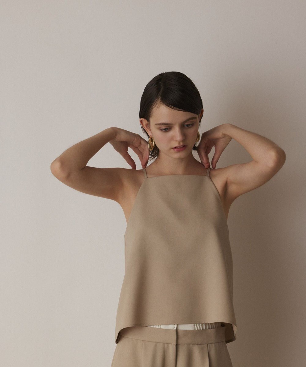 GRACE CONTINENTAL キャミ付レイヤードパンツ 