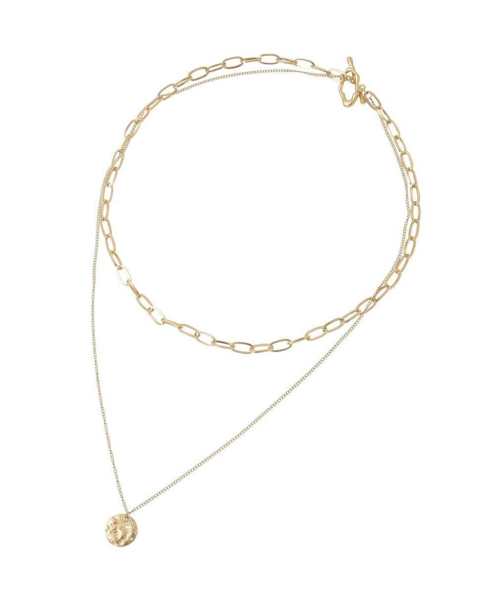 Green Parks 【ステンレス】コインデザインチェーンネックレス 