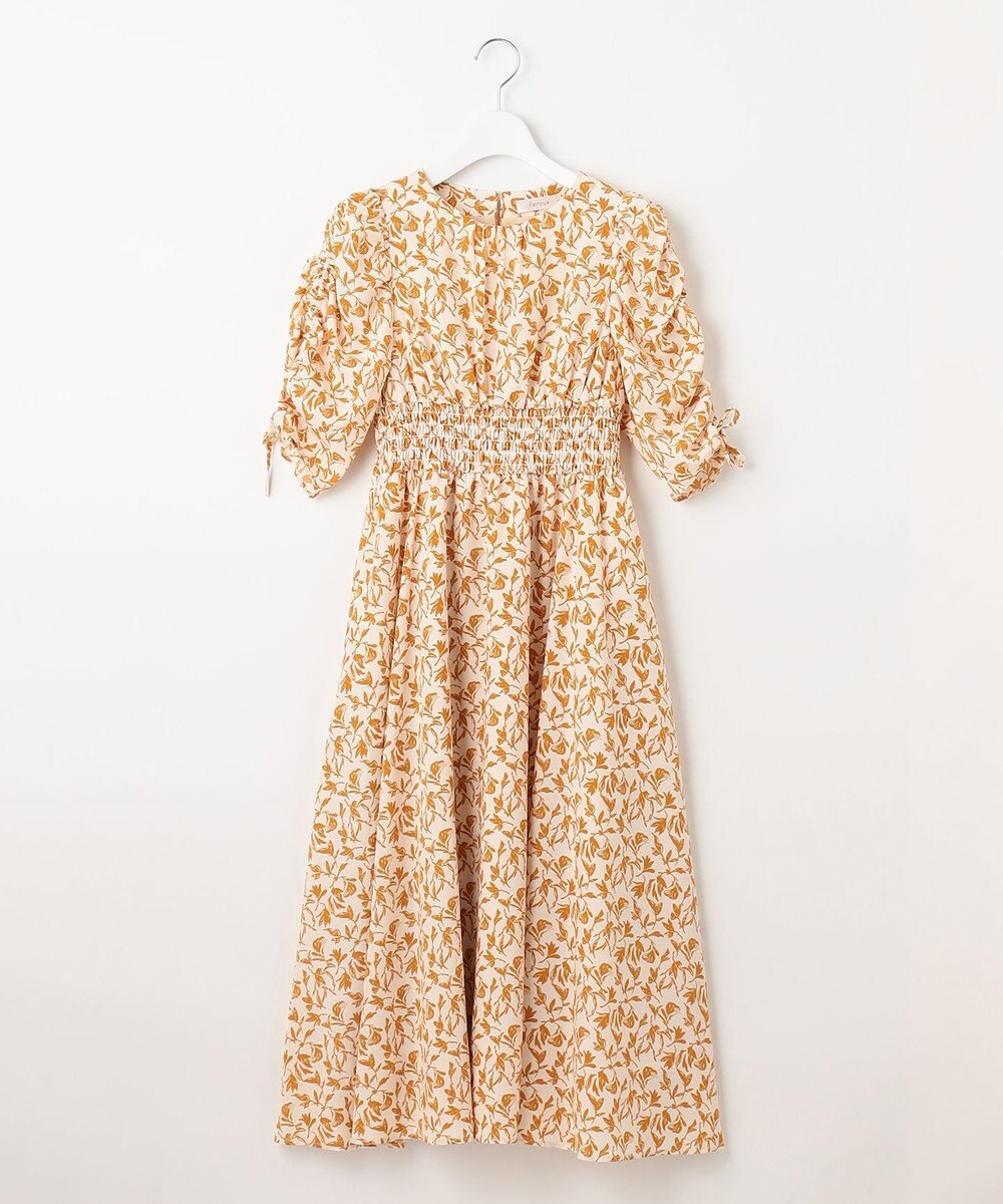 Feroux フラワープリント ワンピース 