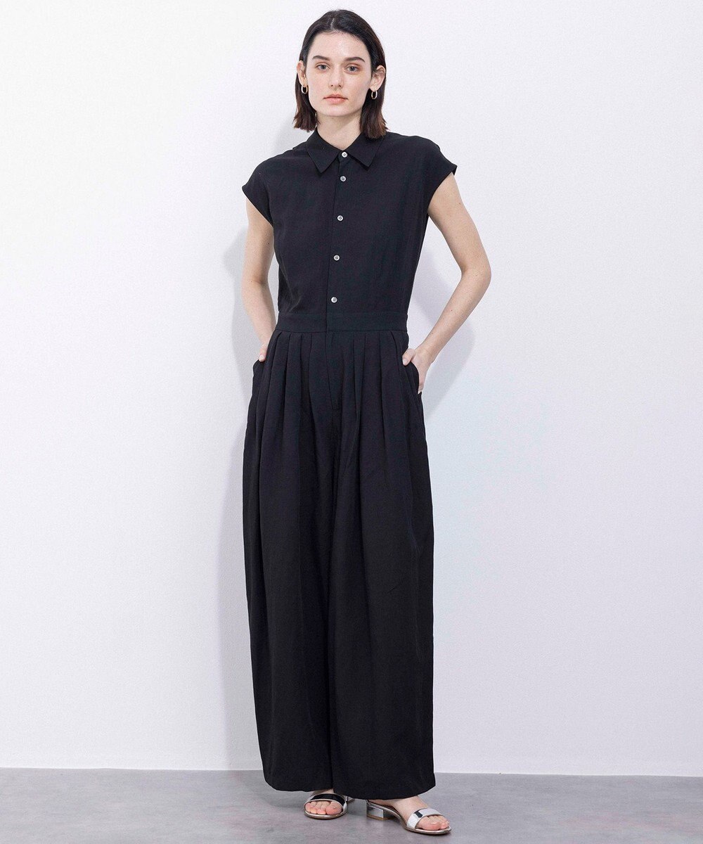 NAVE 【Nave】ヴィスコースリネン ジャンプスーツ 