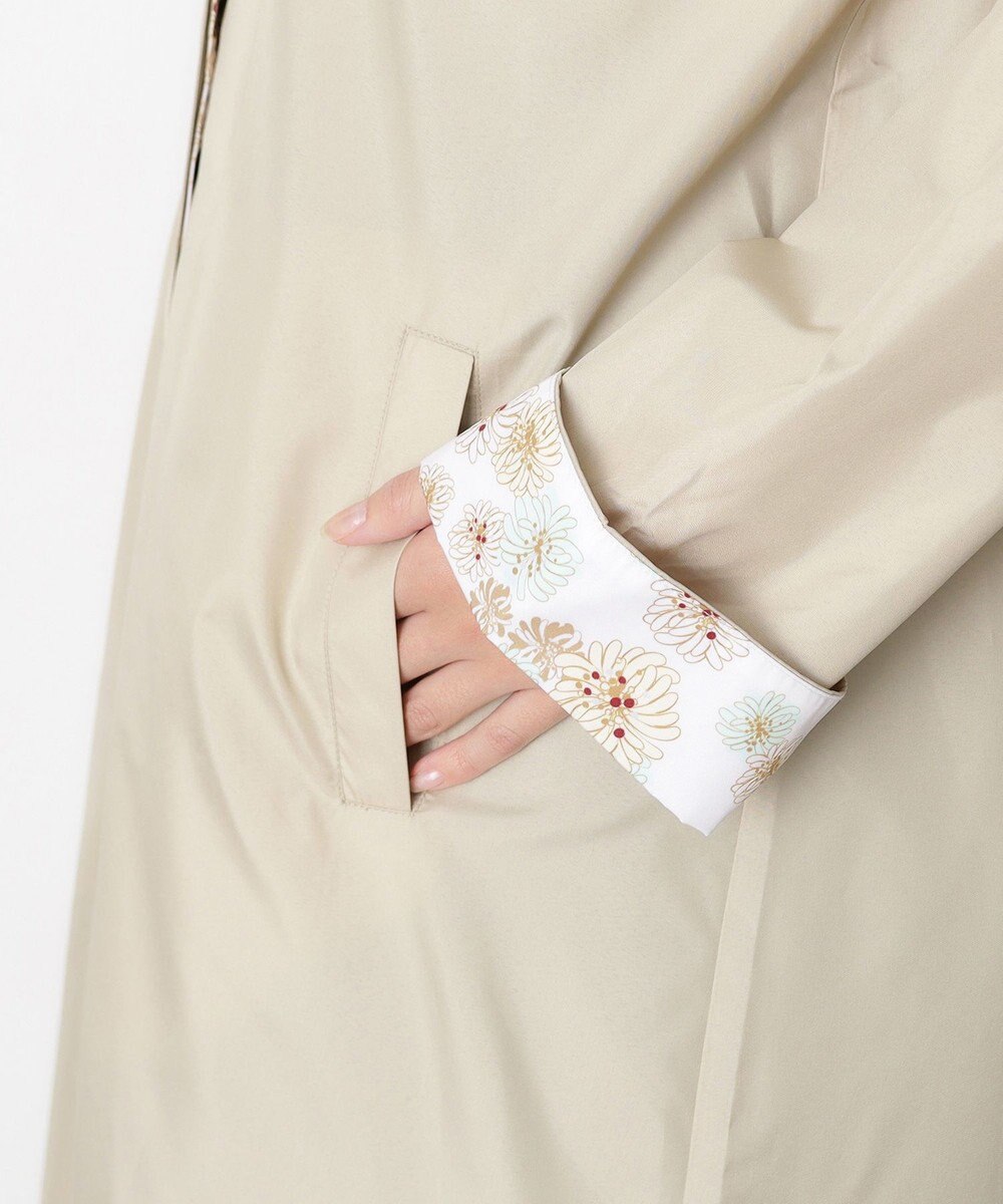 MOONBAT 【バッグ付】ポール & ジョー (PAUL & JOE　ACCESSOIRES) レインコート ポンジークリザンテーム 