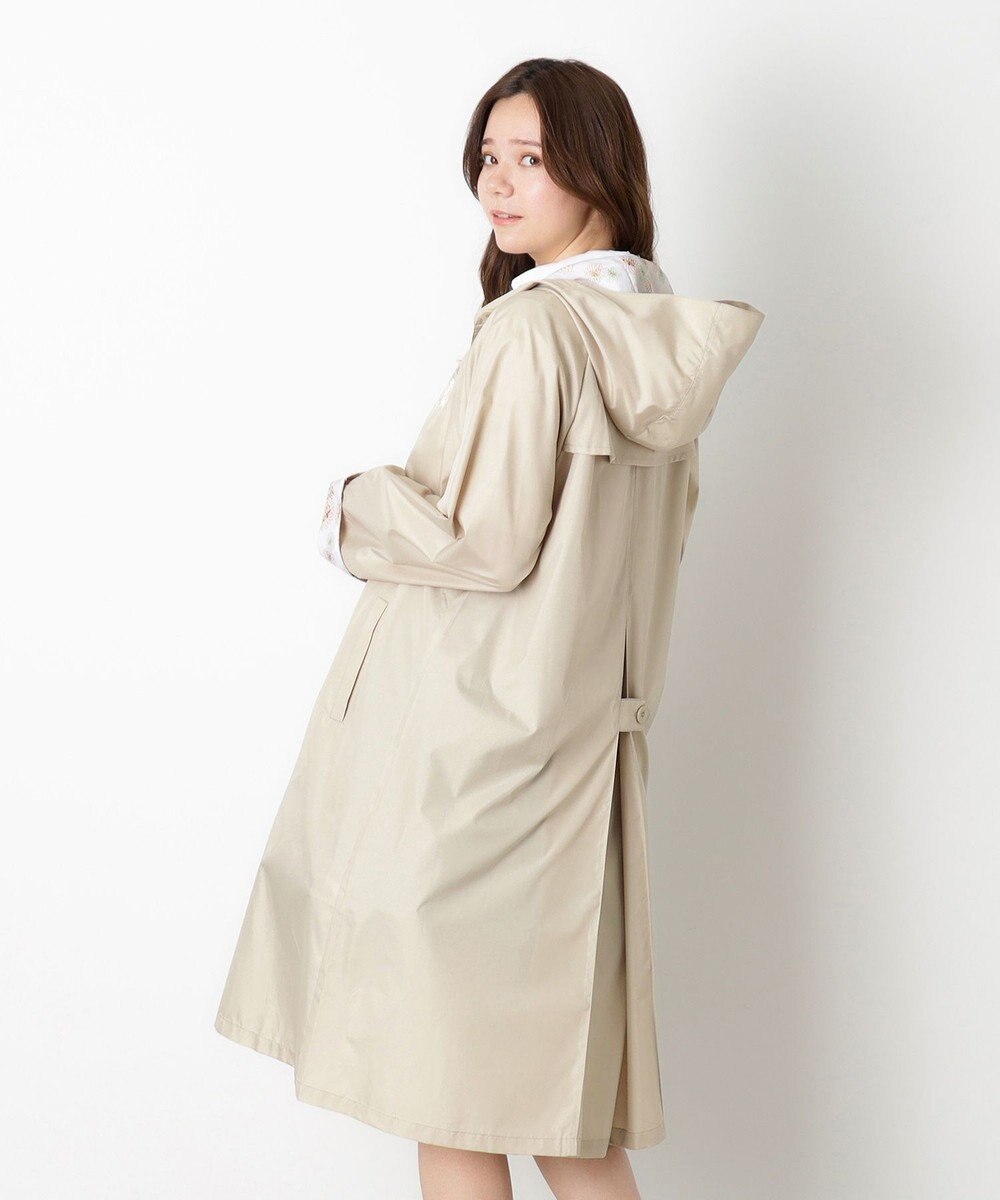 MOONBAT 【バッグ付】ポール & ジョー (PAUL & JOE　ACCESSOIRES) レインコート ポンジークリザンテーム 