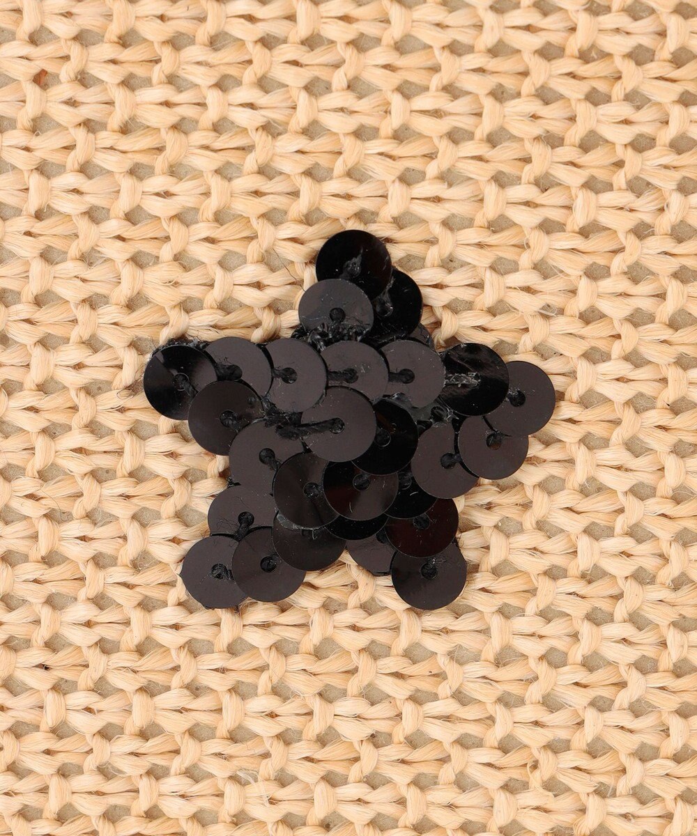 組曲 スパンコールカゴバッグ 