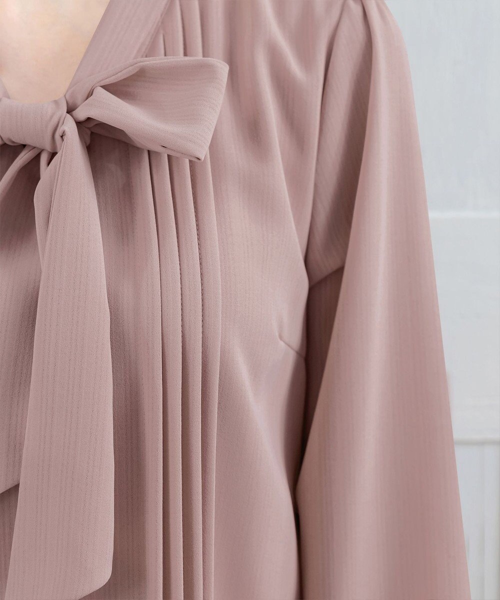 Tiaclasse 【新色追加・洗える】リボンタイブラウス 