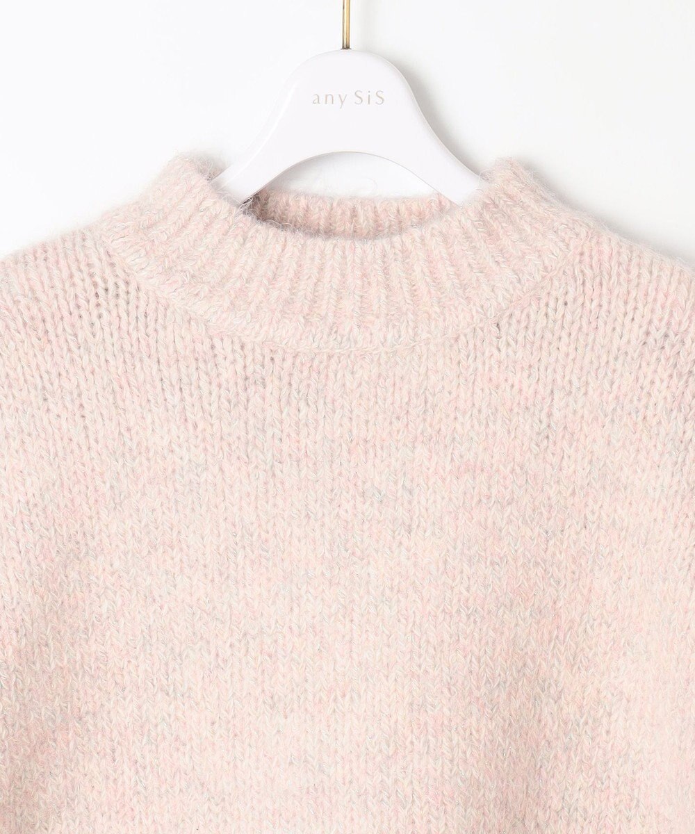 ANY SIS 【洗える】ファンシーヤーンラメ ニット 