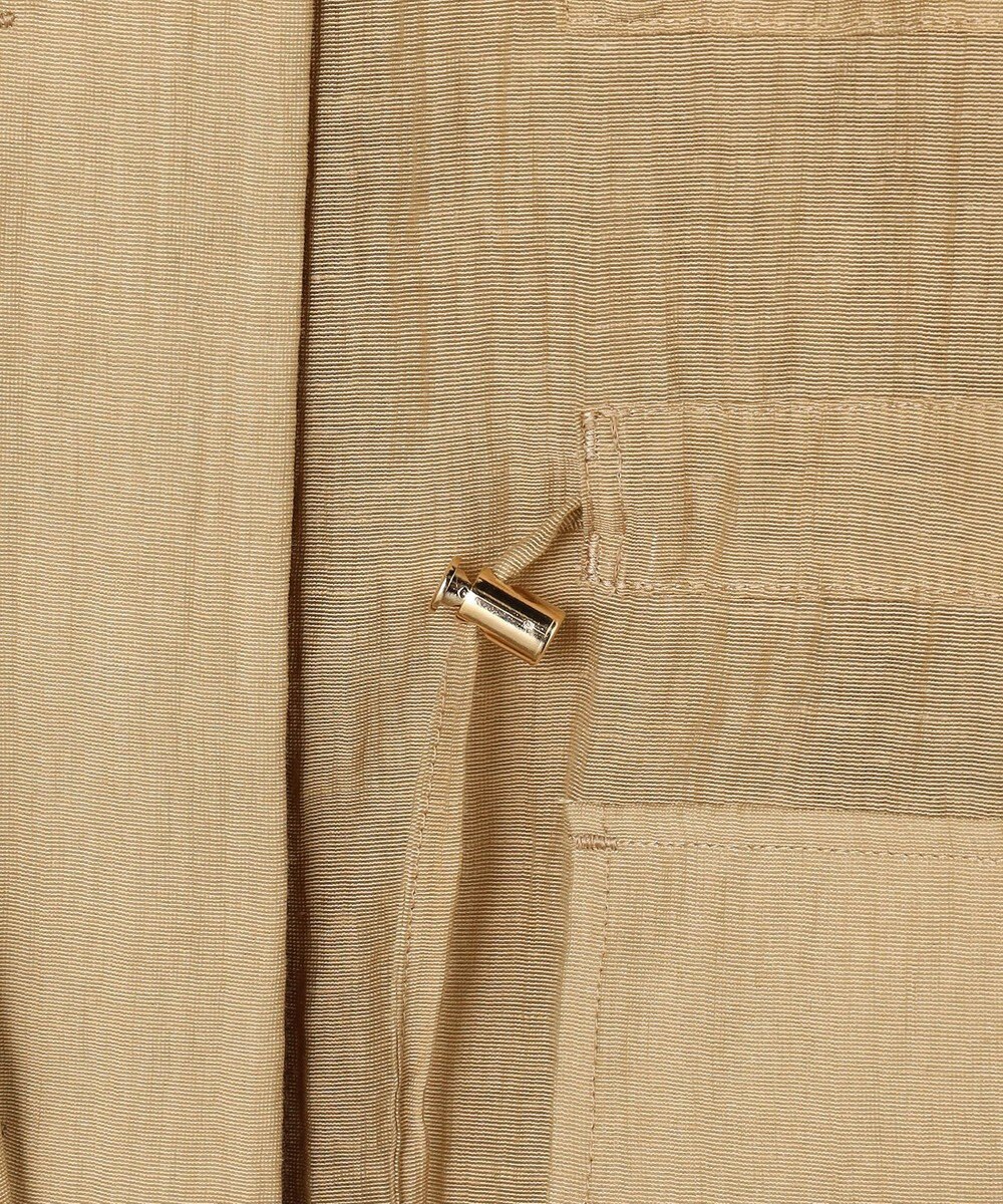 23区 【先行予約】リネンミックスシアースラブ ミリタリージャケット 