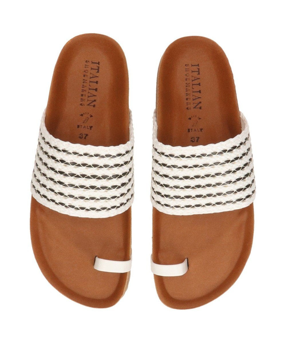 INTER-CHAUSSURES 【ITALIAN SHOEMAKERS】サムリングトングフットベッドサンダル 