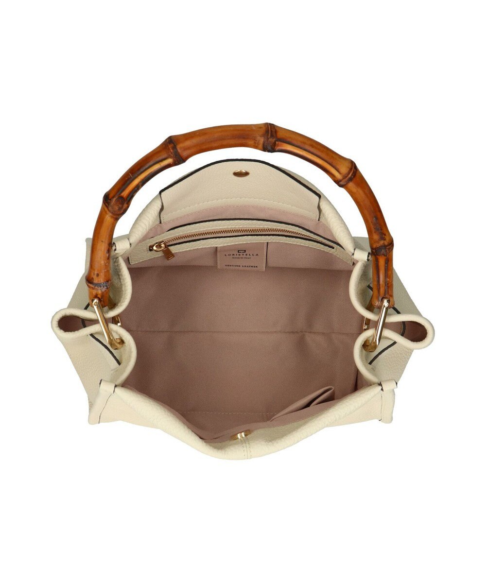 INTER-CHAUSSURES 【LORISTELLA】バンブーハンドルレザーバッグ 