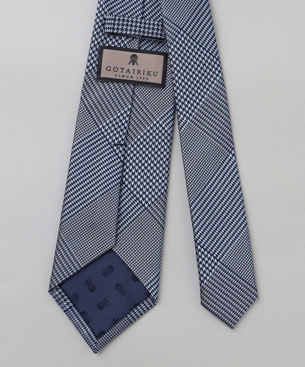 GOTAIRIKU GOTAIRIKU別注【日本製】シルク ネクタイ_チェック柄 