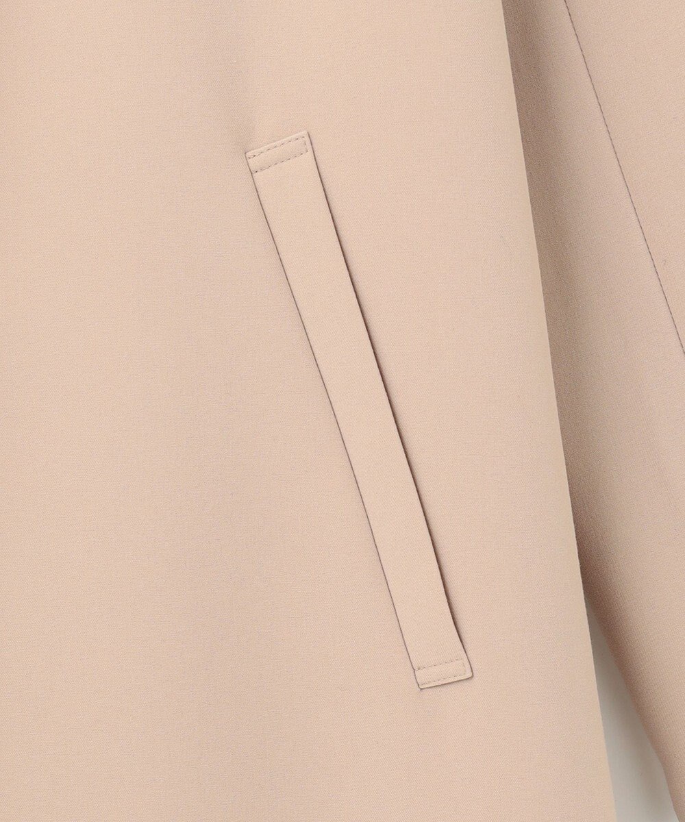 ANY SIS ノーカラーロングテロンチ コート 