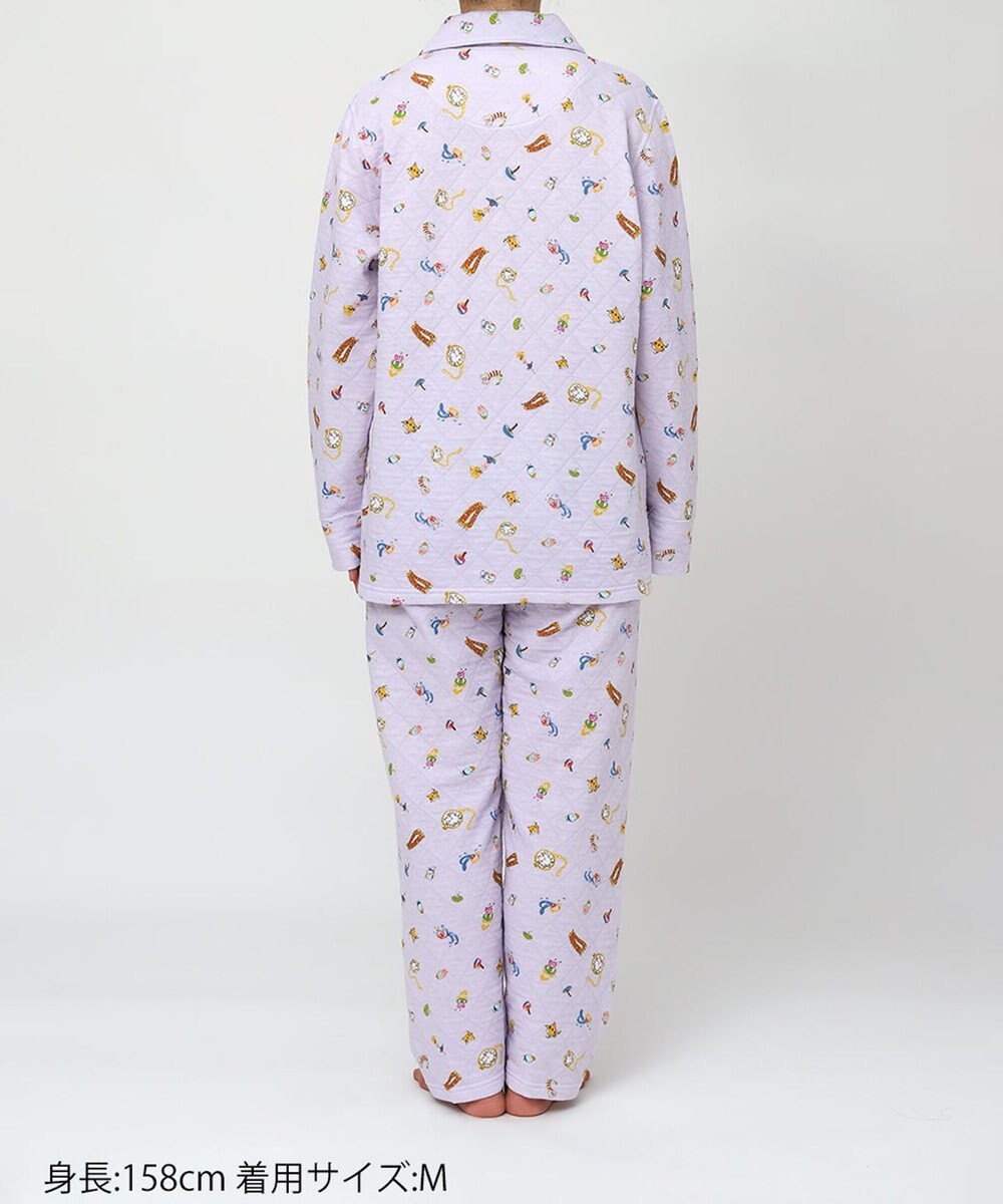 tsumori chisato SLEEP ツモリチサト パジャマ キルトニット素材(本体) あったか 長袖 長ズボン レディース UDW404 /ワコール 