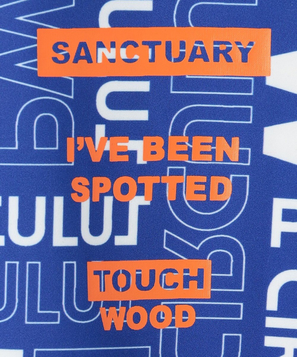 PW CIRCULUS 【UVカット / 吸水速乾 / 伸縮性抜群】【WOMEN】PWロゴ柄モック 