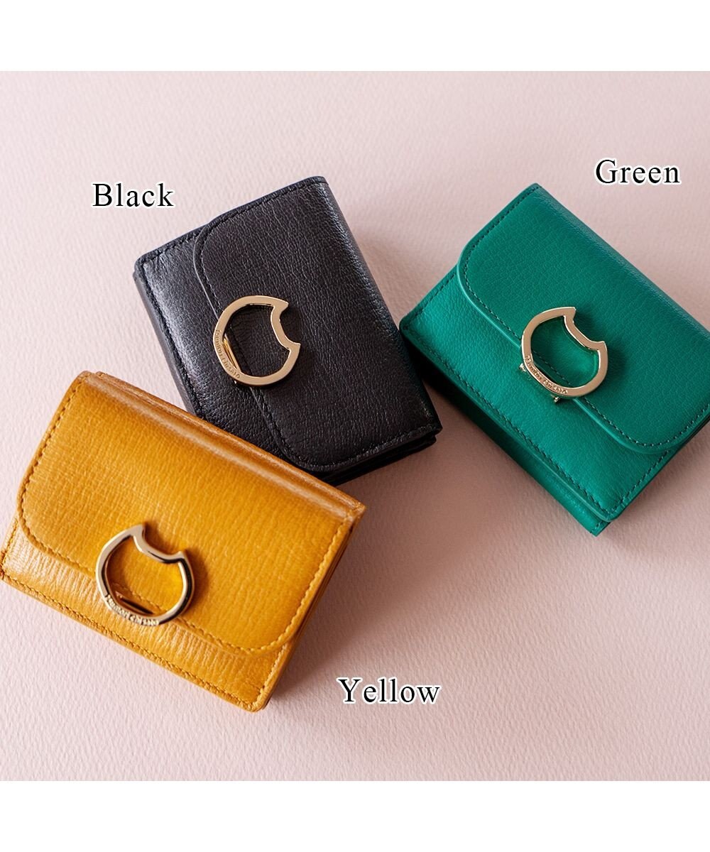 tsumori chisato CARRY ネコおこし 3つ折り財布 ミニ財布 