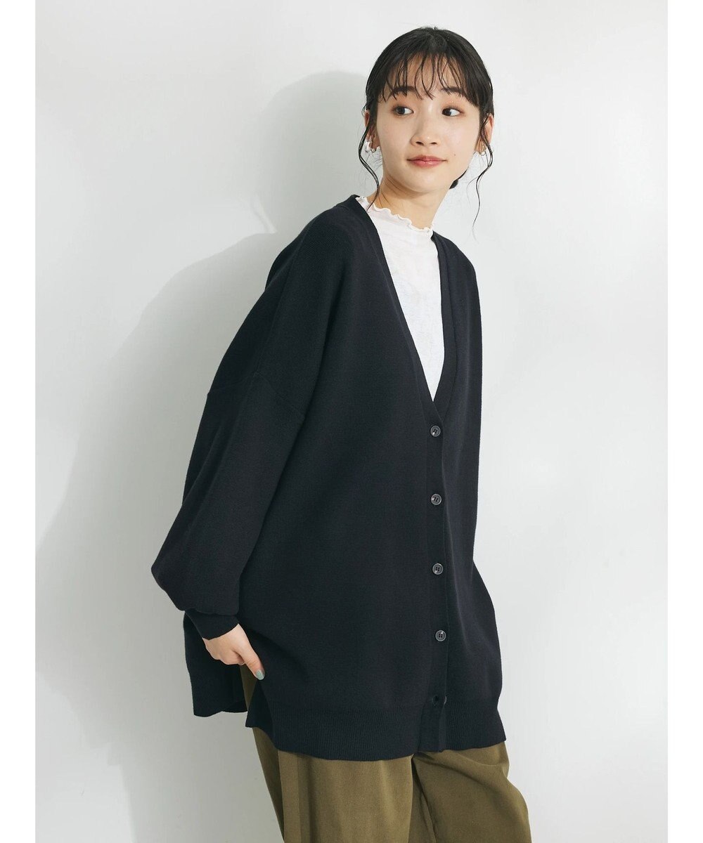 CRAFT STANDARD BOUTIQUE ＶネックＢＩＧシルエットカーディガン 