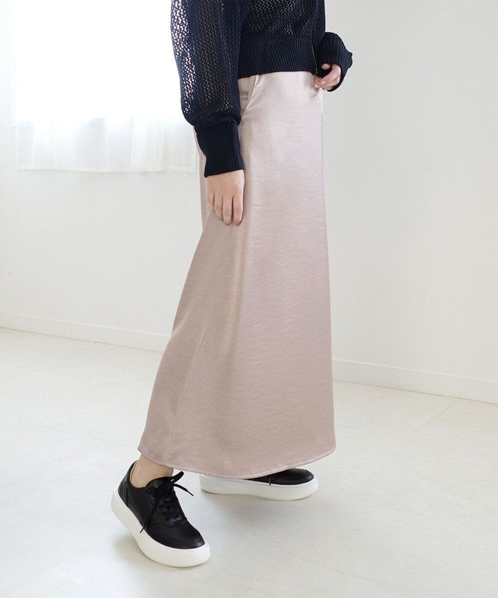 Pointer 日本製 本革軽量 大人厚底スニーカー 