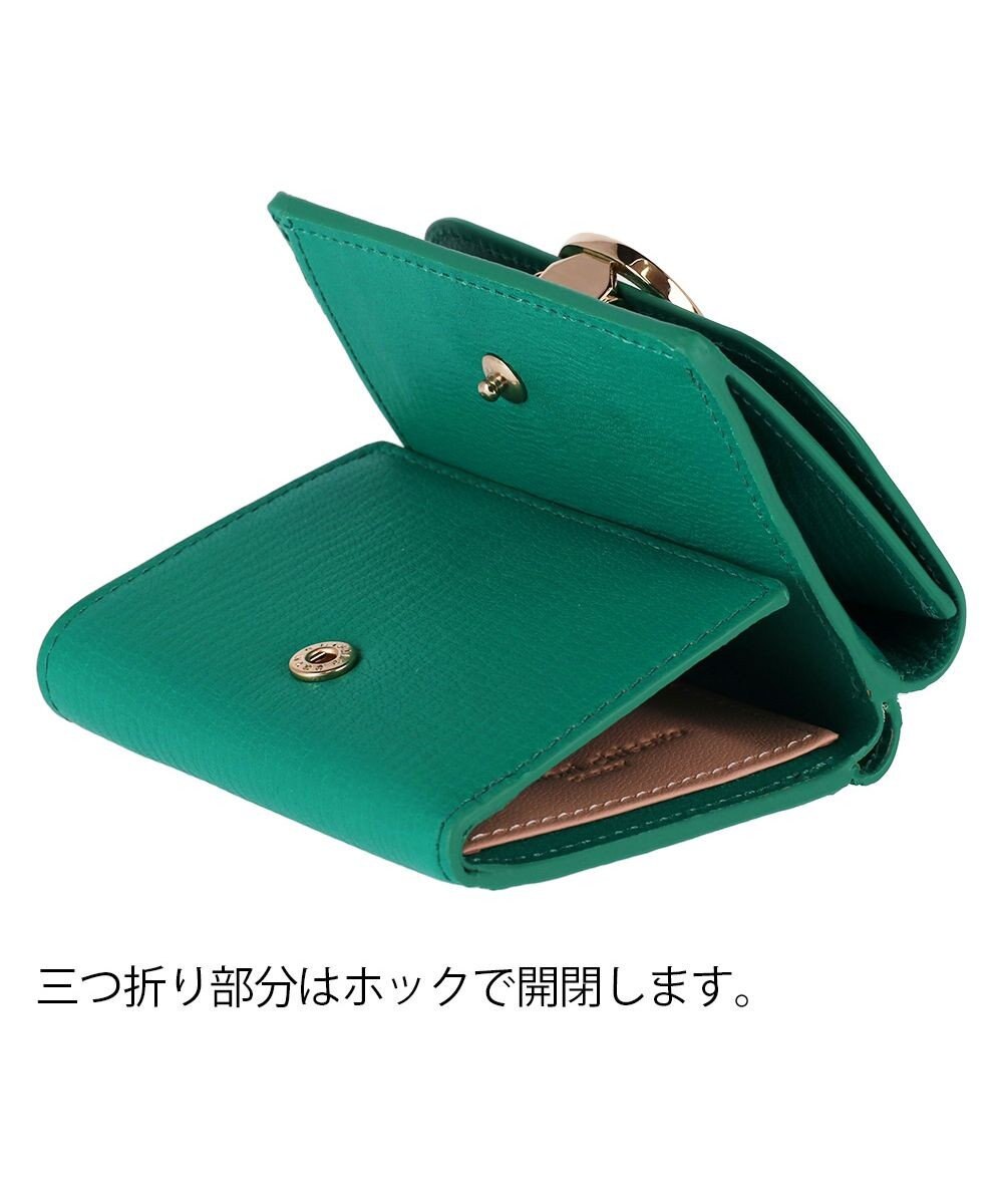 tsumori chisato CARRY ネコおこし 3つ折り財布 ミニ財布 