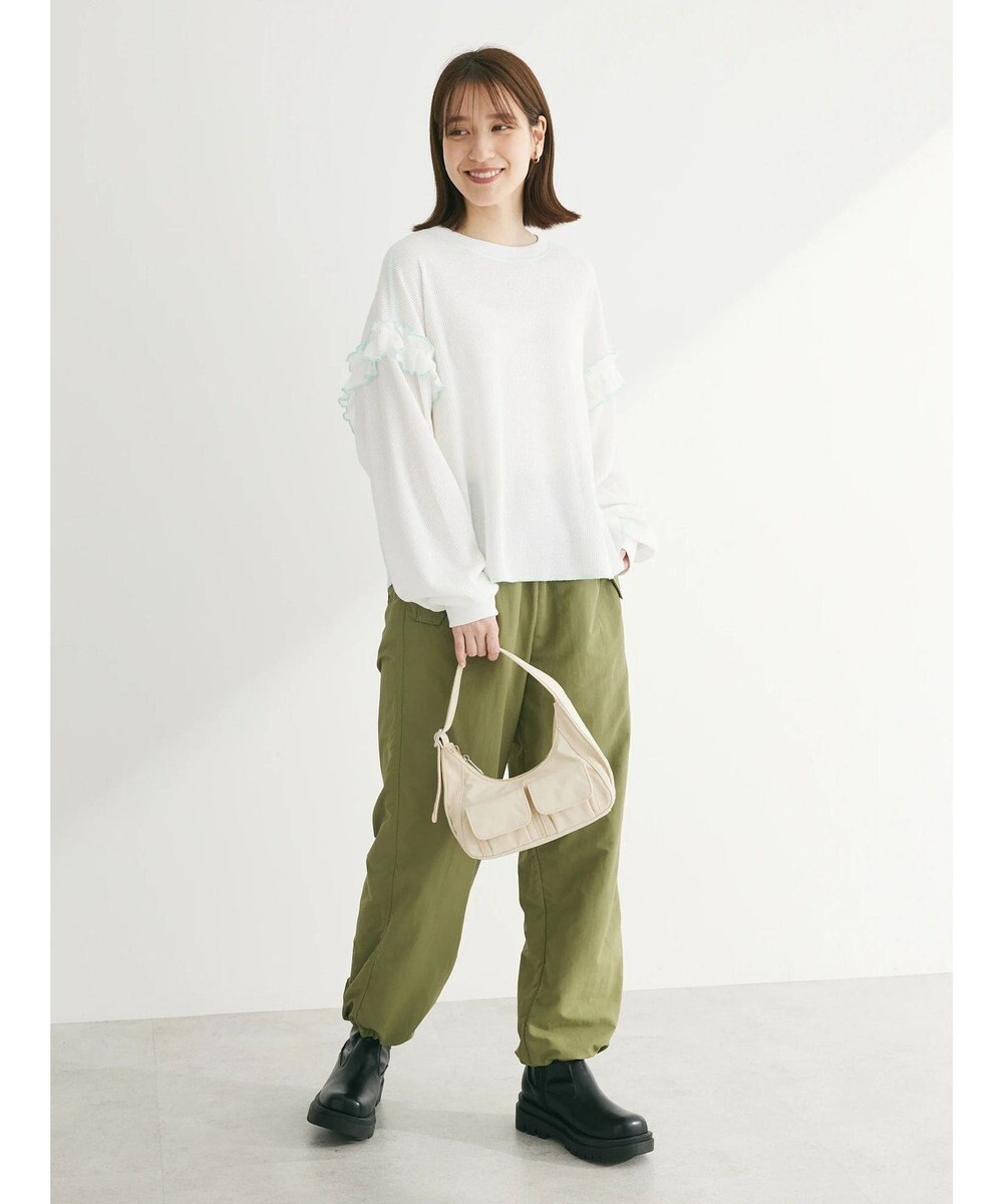 Green Parks ・ＱＵＯＮ　ダブルポケットホーボーバッグ 