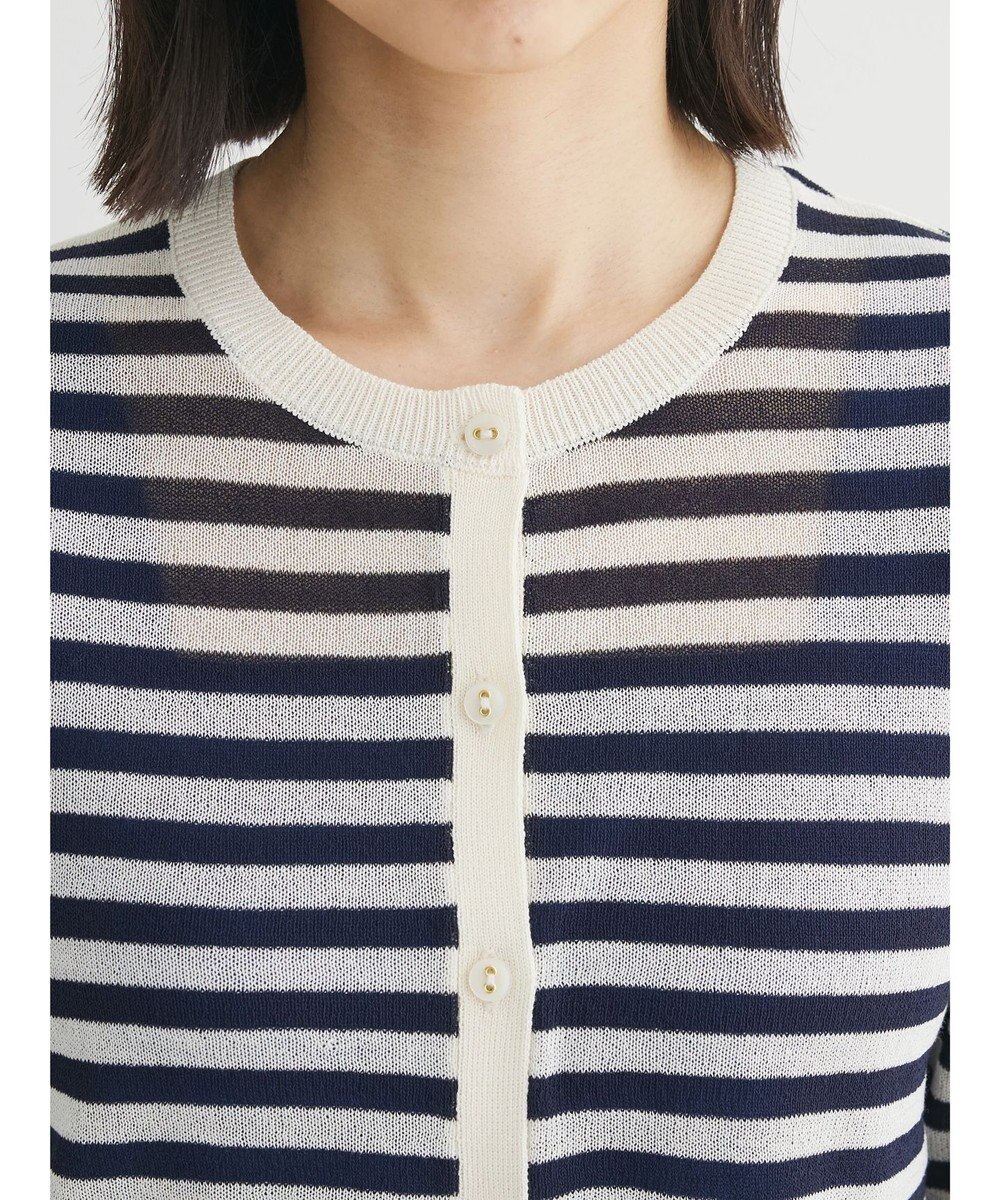 Green Parks 推しニット　クルーネックカーディガン 