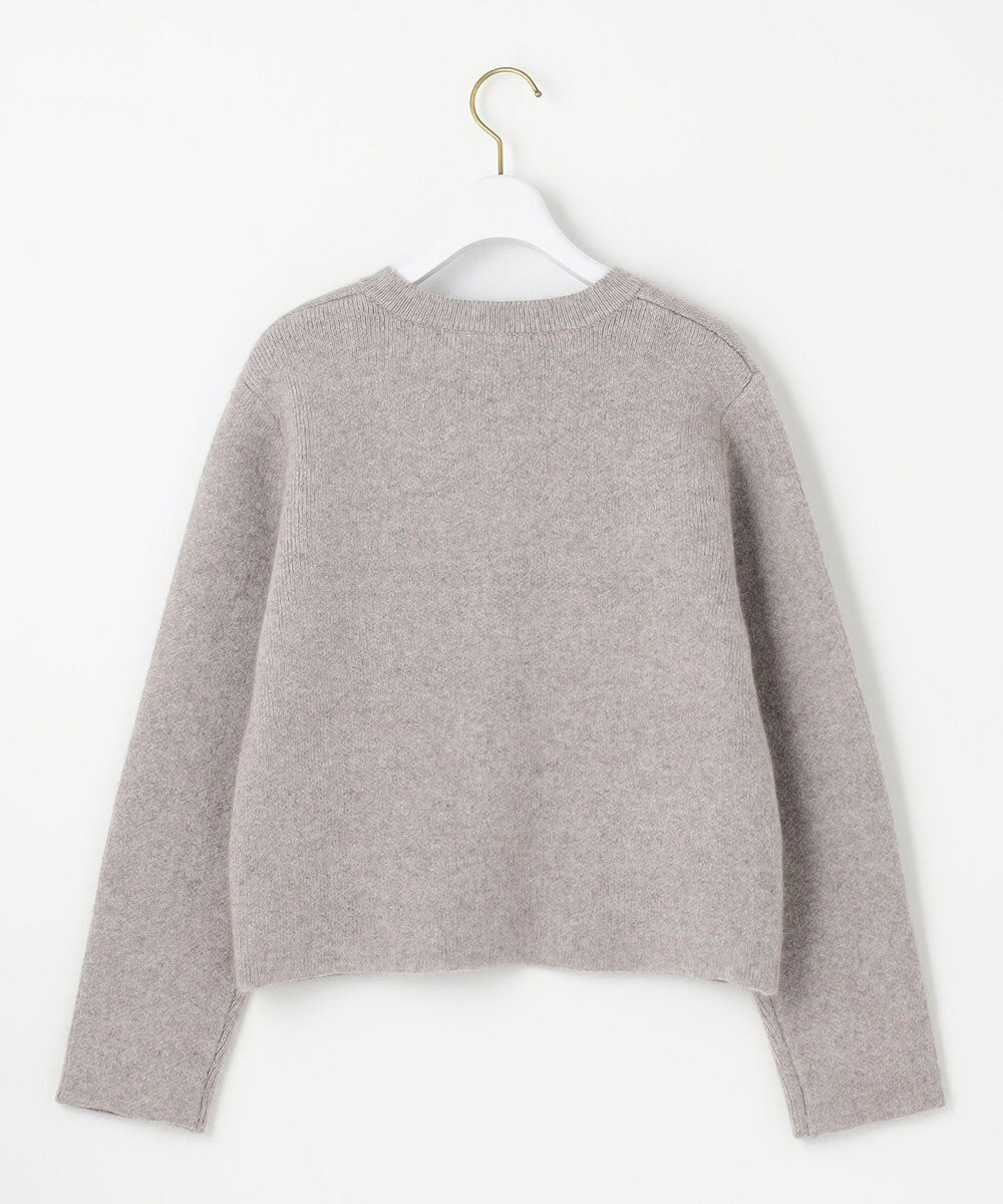 ANY SIS 【洗える】アンゴラフォックスブレンドニット ジャケット 