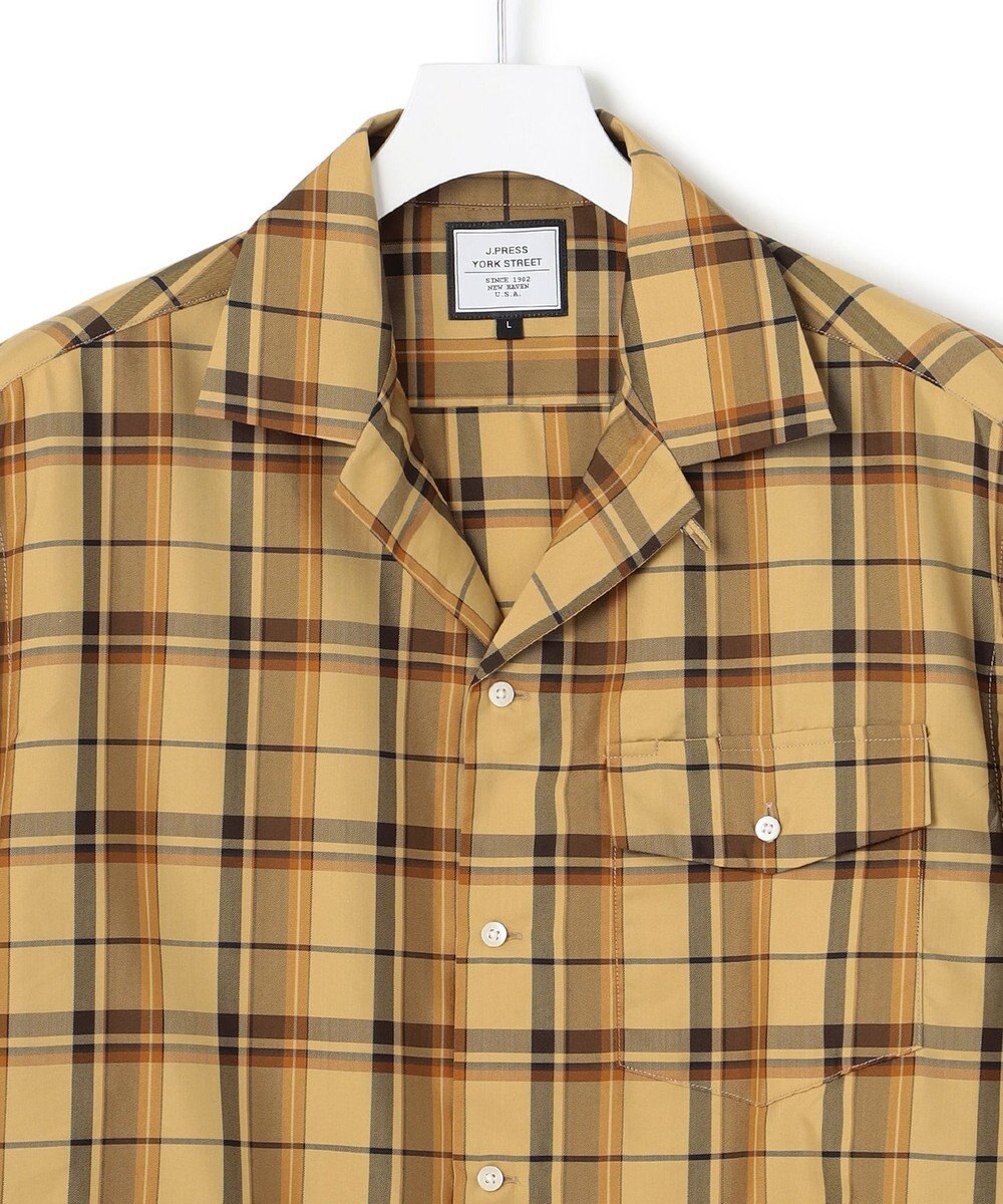J.PRESS YORK STREET 【UNISEX】ツイルチェック シャツ 