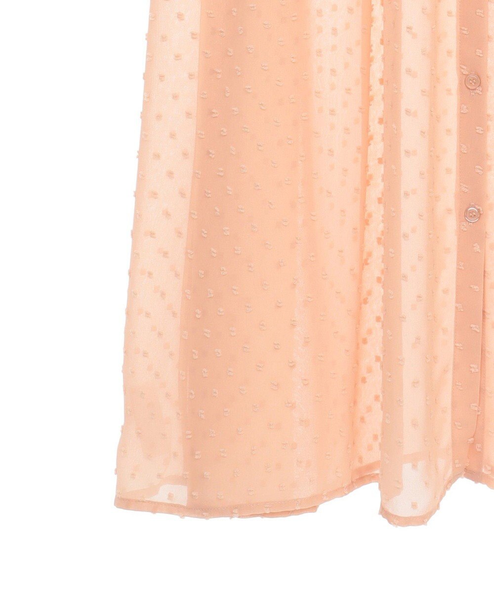 earth music&ecology ドットドビーシアー羽織ワンピース 