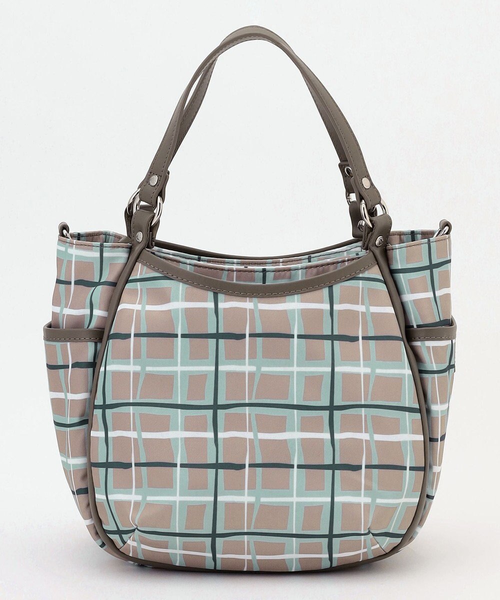 Y'SACCS ドローイングチェック2WAYミニトート 