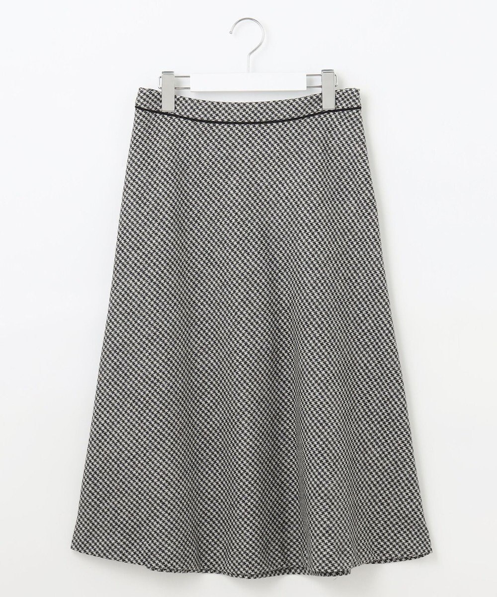J.PRESS LADIES S T/W 千鳥 ツイード フレアー スカート 