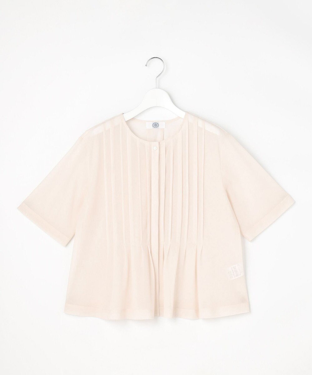 J.PRESS LADIES S シアードライトリコット フレアタック カットソー 