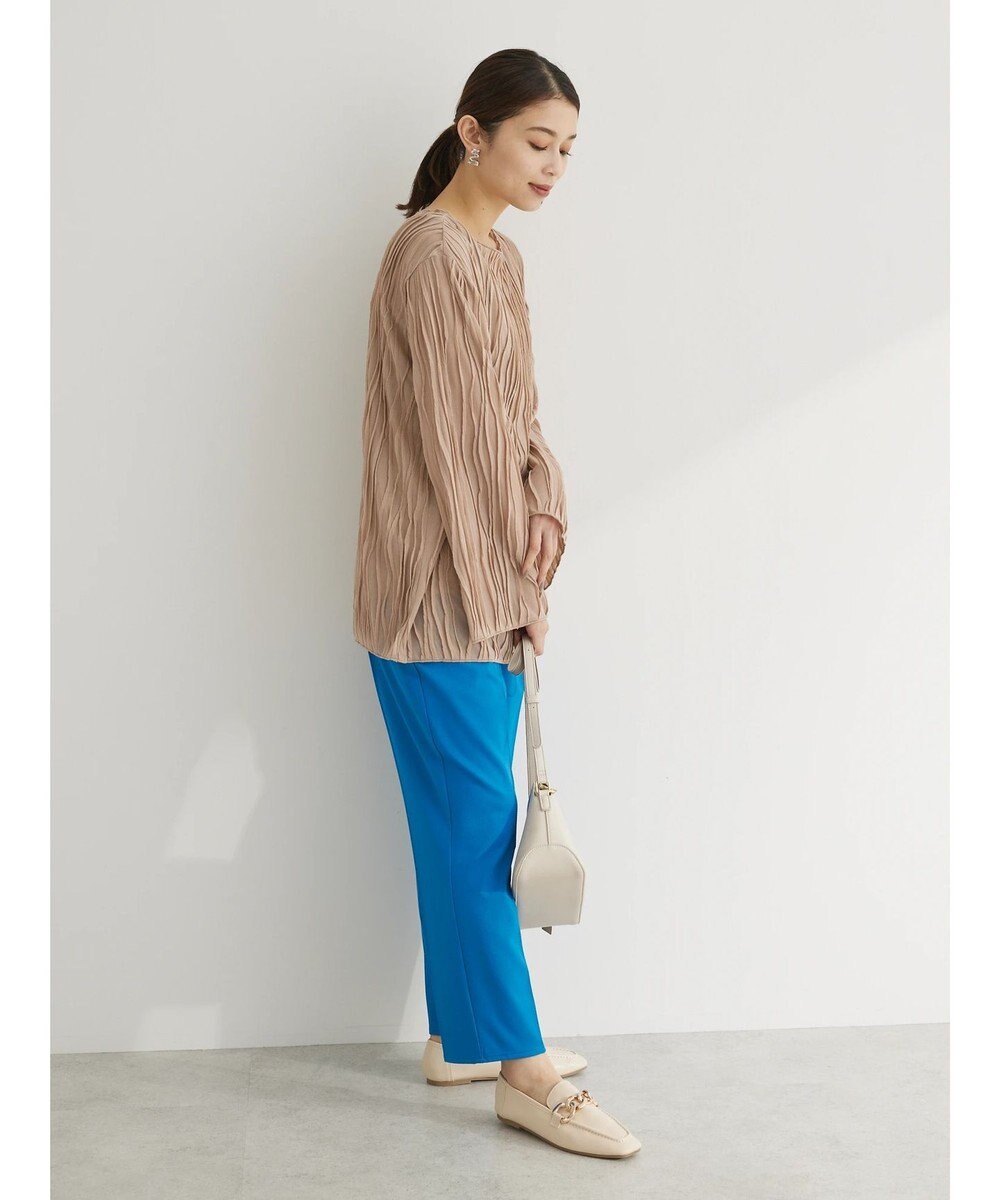 Green Parks さらっときれいシルエットパンツ 