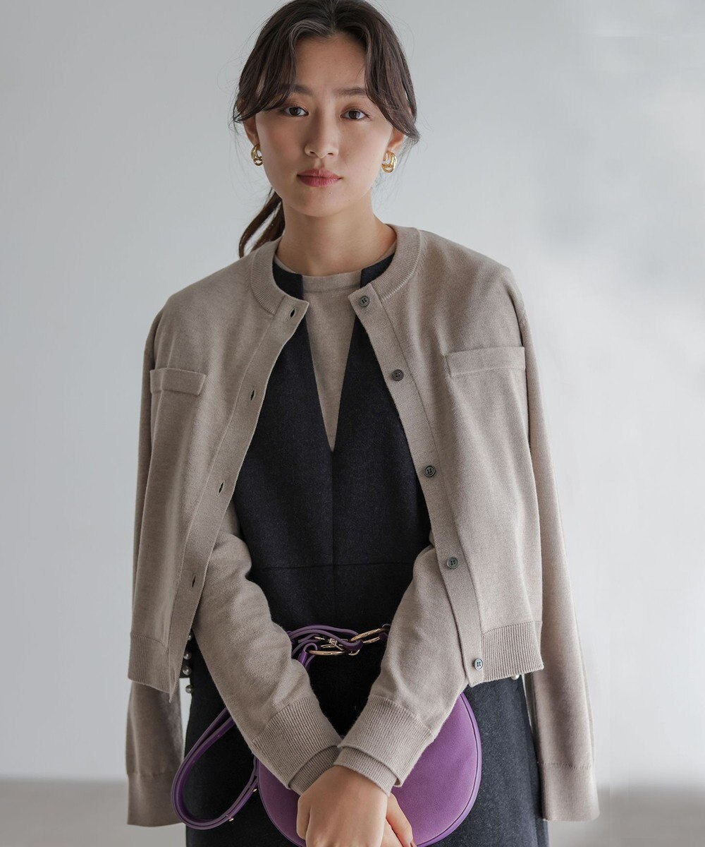 組曲 S ニューシックニットクルーネックプルオーバー 