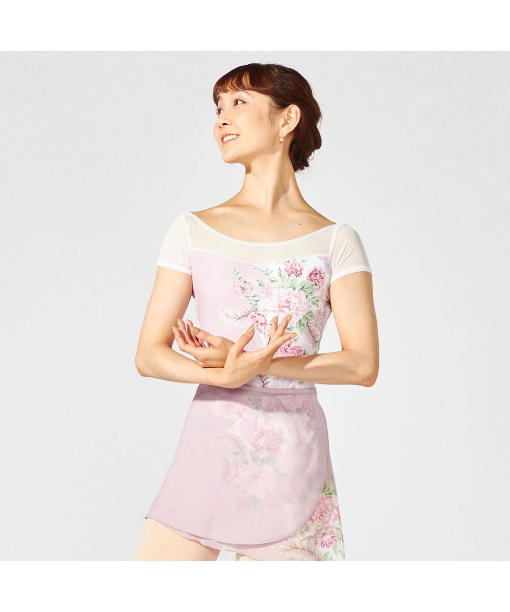 Chacott 【MAY NAGAHISA】キャップスリーブレオタード 