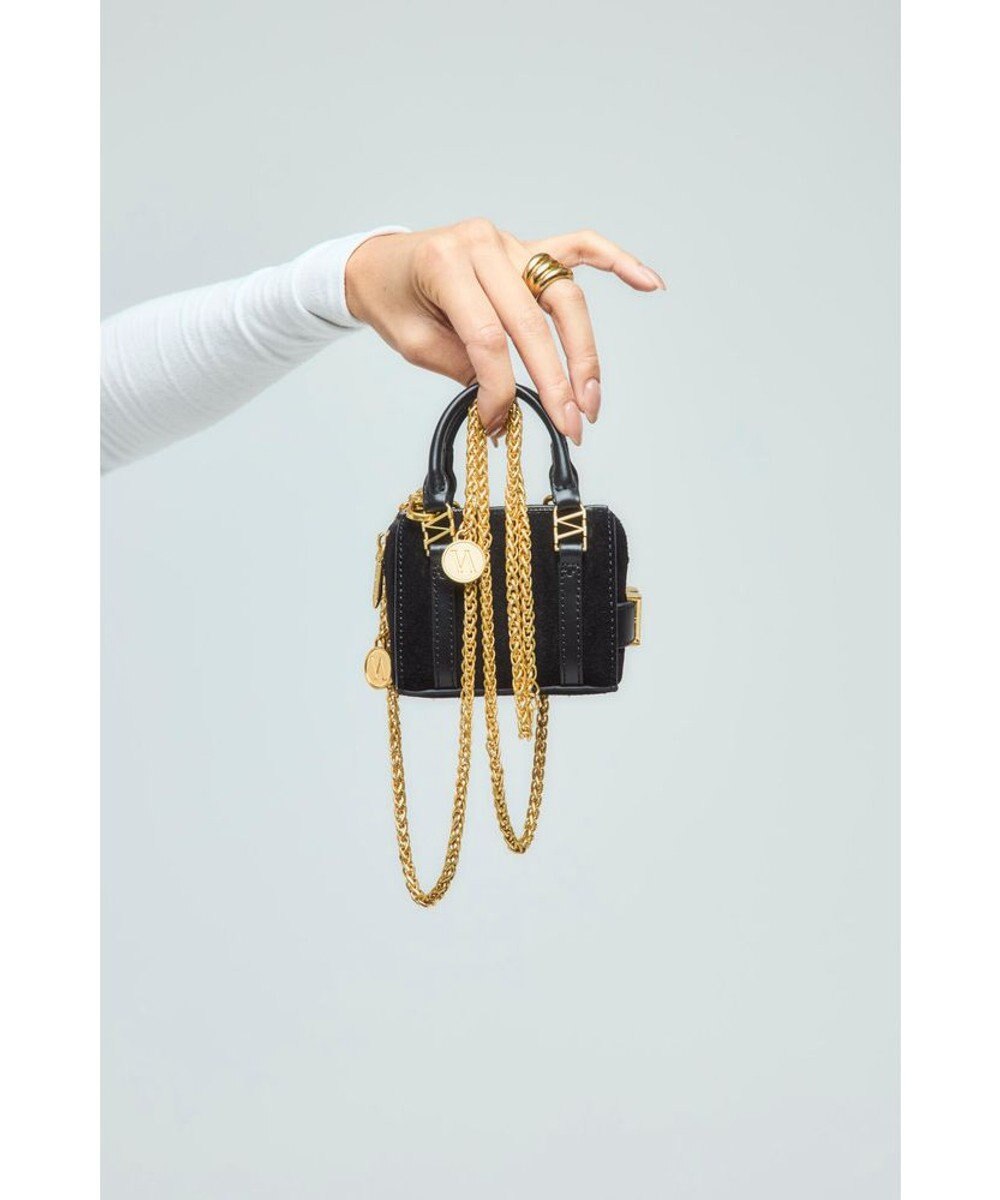 style code 【VerdeVari/ヴェルデヴァリ】コインパーツ付チェーンショルダーベルト 