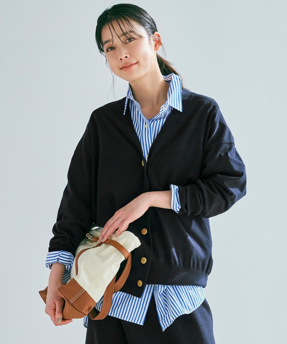 UNFILO 【洗える】イージーケア オーバーシャツ 