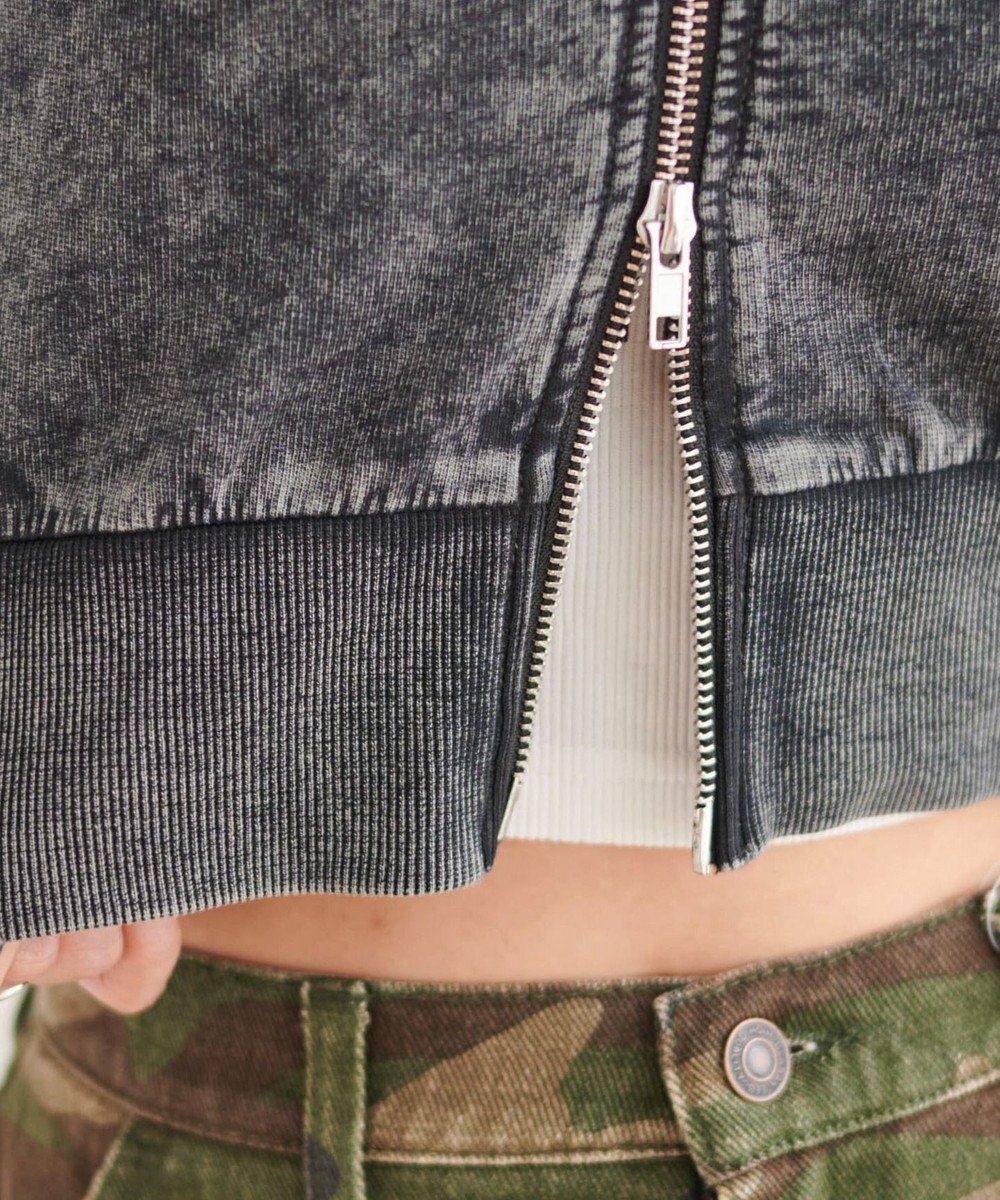 WEGO 半袖ショートパーカー 