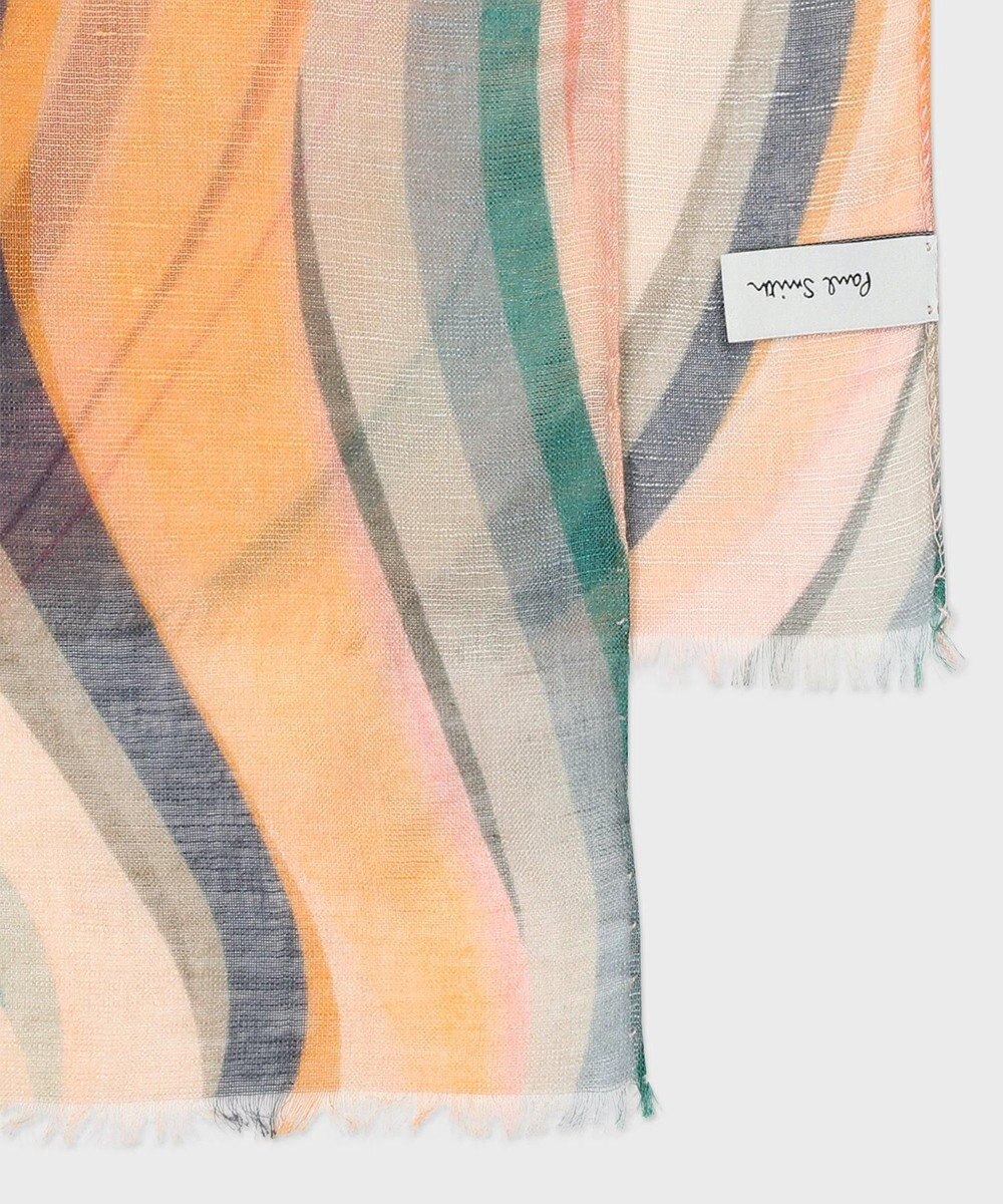 Paul Smith Swirl プリント スカーフ 