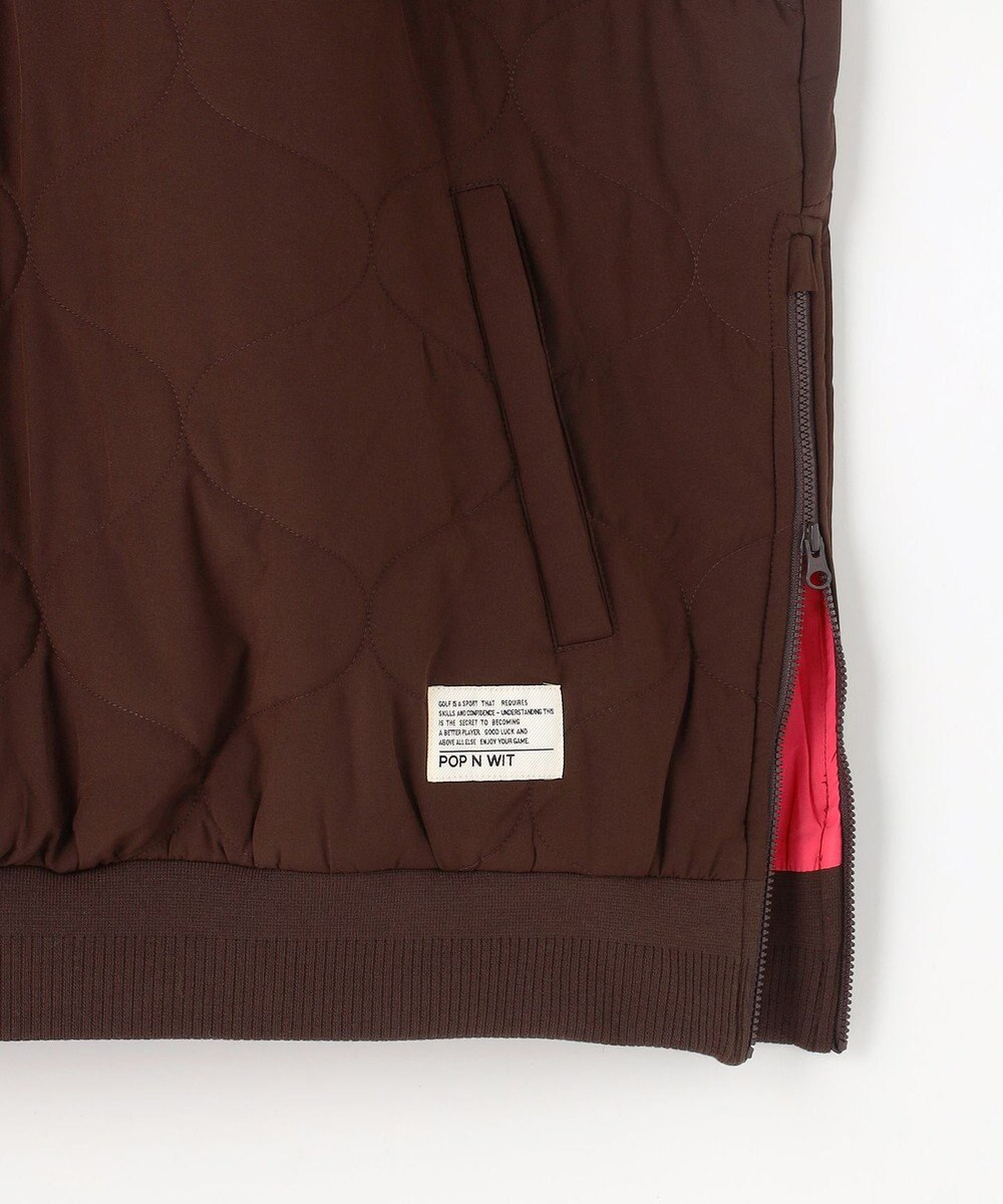 PW CIRCULUS 【撥水加工 / ストレッチ】【MEN】キルティング中綿プルオーバー ゴルフ 