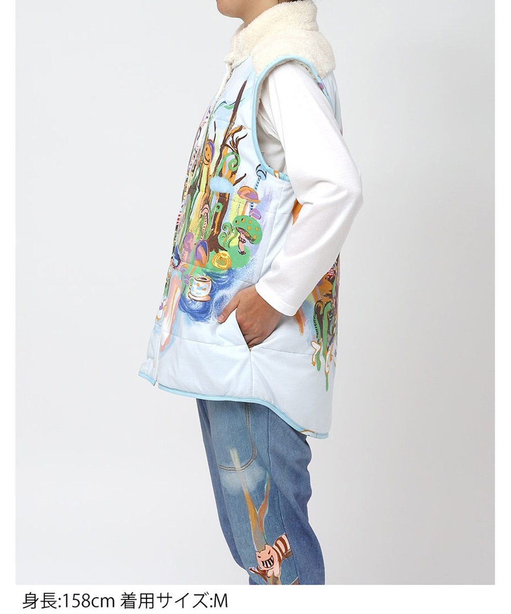 tsumori chisato SLEEP ツモリチサト ベスト 綿100％(表側) ノースリーブ ルームウエア レディース URX189 /ワコール 