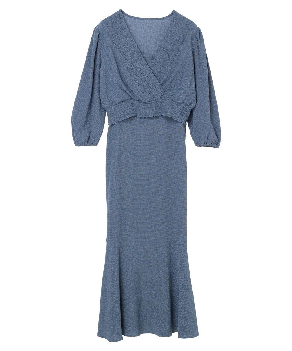 earth music&ecology ＳＥＴ２点カシュクールプルオーバー＋ワンピース 