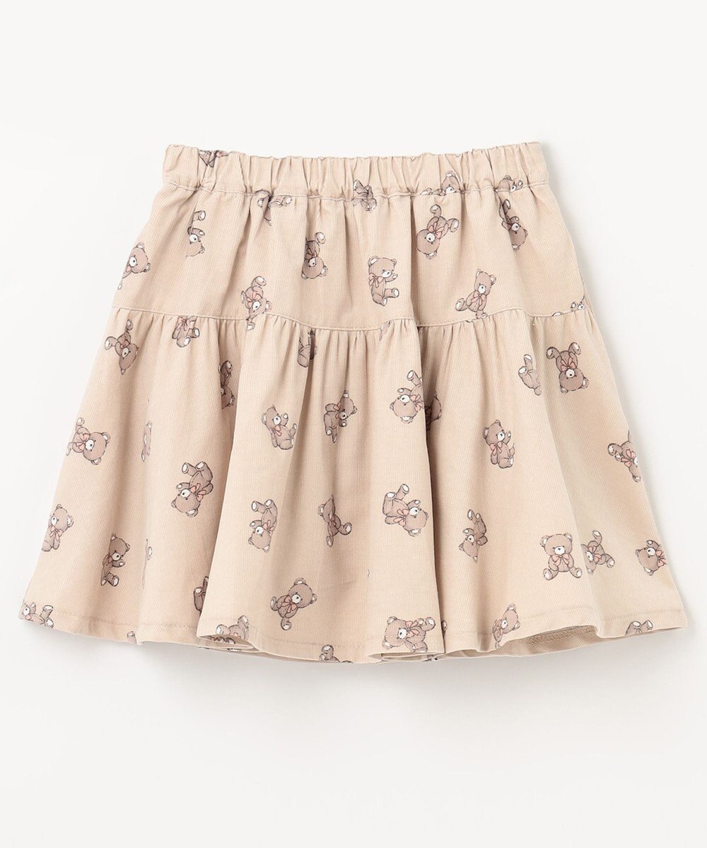 ANY KIDS チェック柄/アニマル柄スカパン 