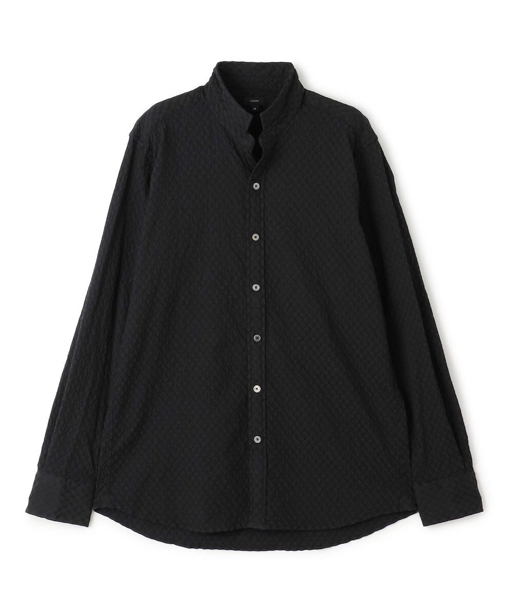 JOSEPH HOMME トライジャガードストレッチ　ウィングカラーシャツ 