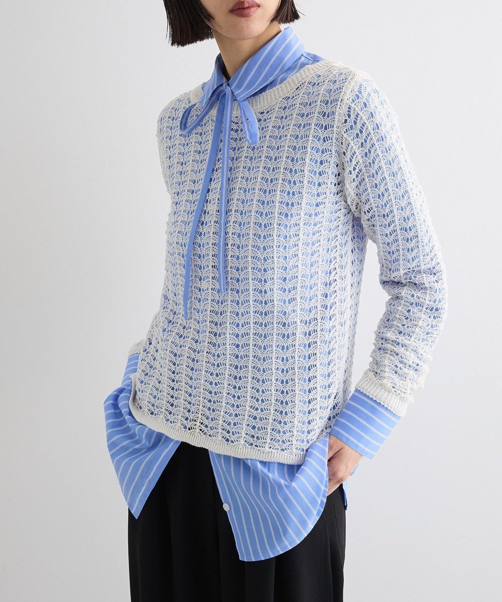 Green Parks ボウタイシャツ 