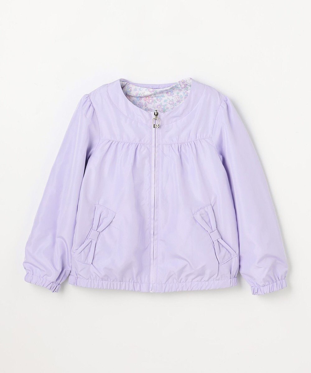 ANY KIDS 【フード取り外し/洗濯機可能】撥水加工リバーシブルゾン 