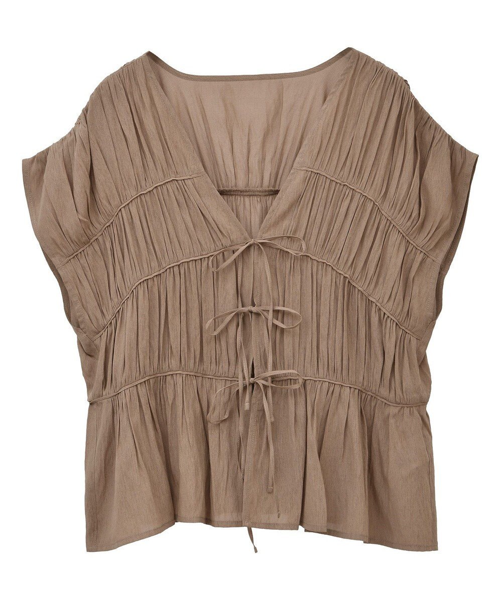 AMERICAN HOLIC 【前後2WAY】フロントリボンブラウス 