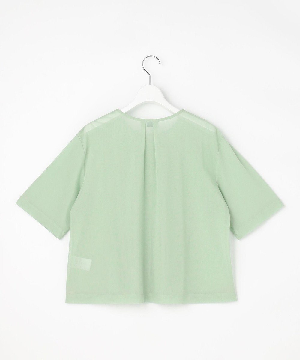 J.PRESS LADIES S シアードライトリコット フレアタック カットソー 